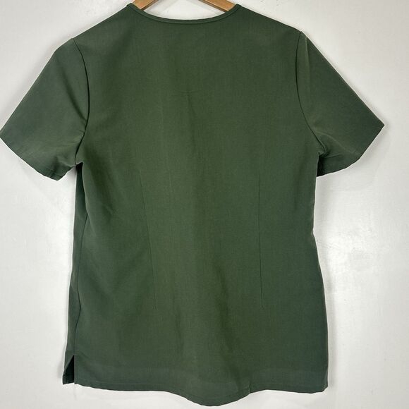 FIGS Limited Edition Moss Catarina Top Zamora Jogger Pant Scrub Set Size M/P - Picture 5 of 14